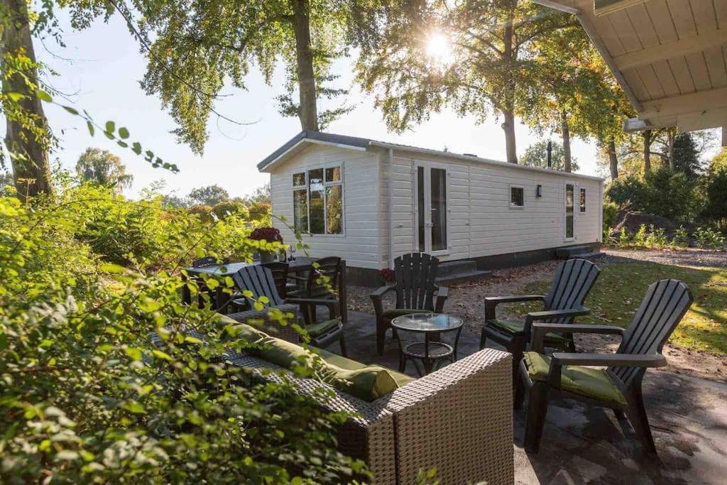 Vila 6-Persoons Chalet In Voorthuizen Op De Veluwe Exteriér fotografie